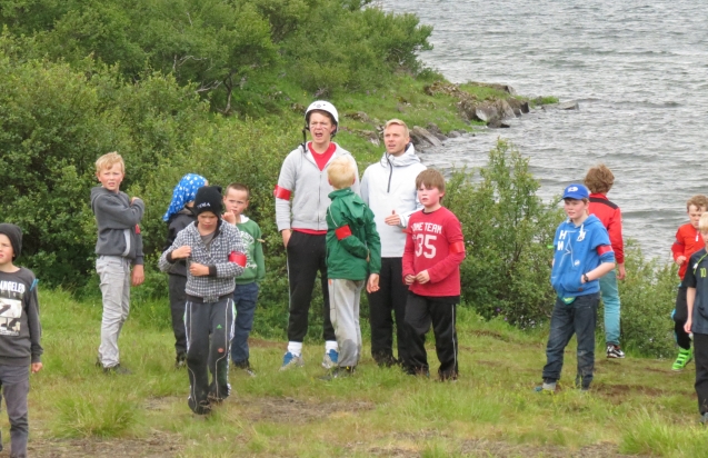 Vatnaskógur: Hermannaleikur og guðsþjónusta