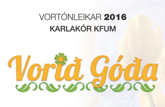 Vortónleikar Karlakórs KFUM 5. maí