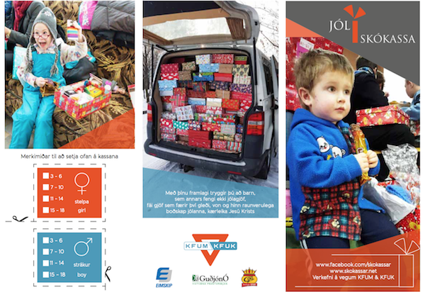 Jól í skókassa – Bæklingur 2016