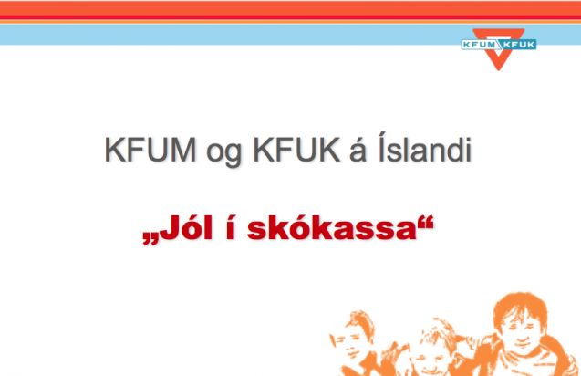 Kynningarefni fyrir Jól í skókassa