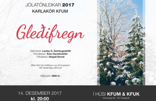 Jólatónleikar Karlakórs KFUM