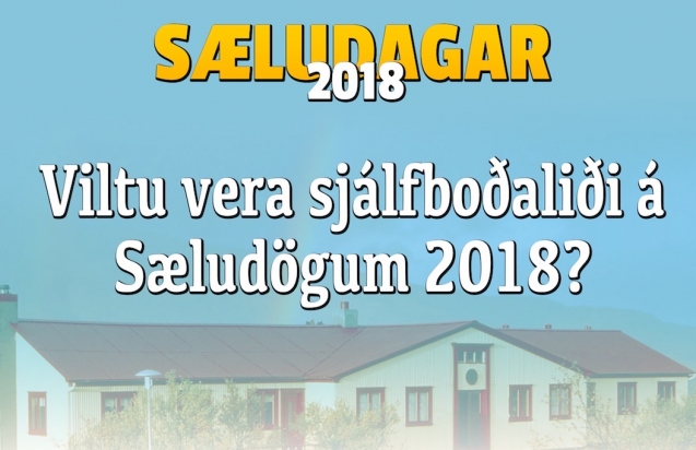 Sjálfboðaliðar á Sæludögum
