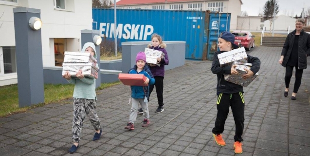 5.110 jólagjafir á leið til Úkraínu