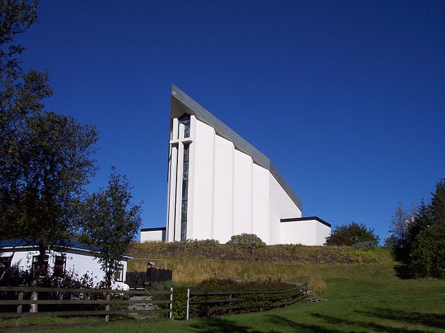 Hveragerðiskirkja (Creative Common License) - Ljósmynd: Jóna Þórunn