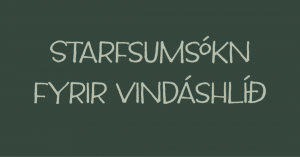 Starfsumsókn fyrir Vindáshlíð